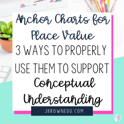Anchor Charts for Place Value: 3 ways to Properly use Them to Help Support Conceptual Understanding